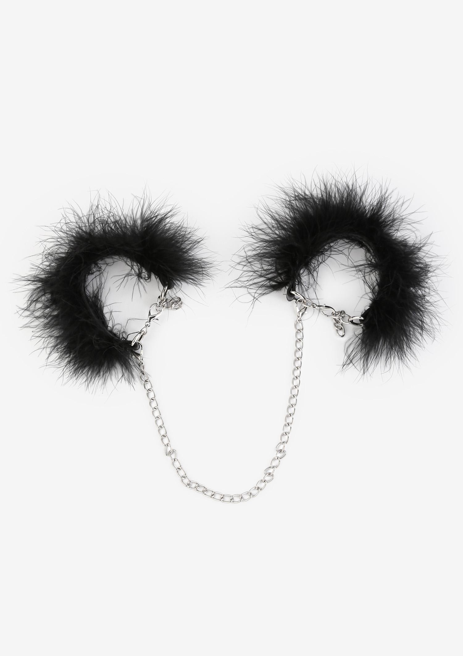 Handschellen mit Fell 01 Poupee Marilyn