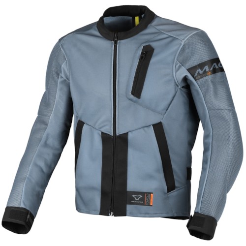 MACNA Torido, Men's summer motorcycle jacket, Grey Black