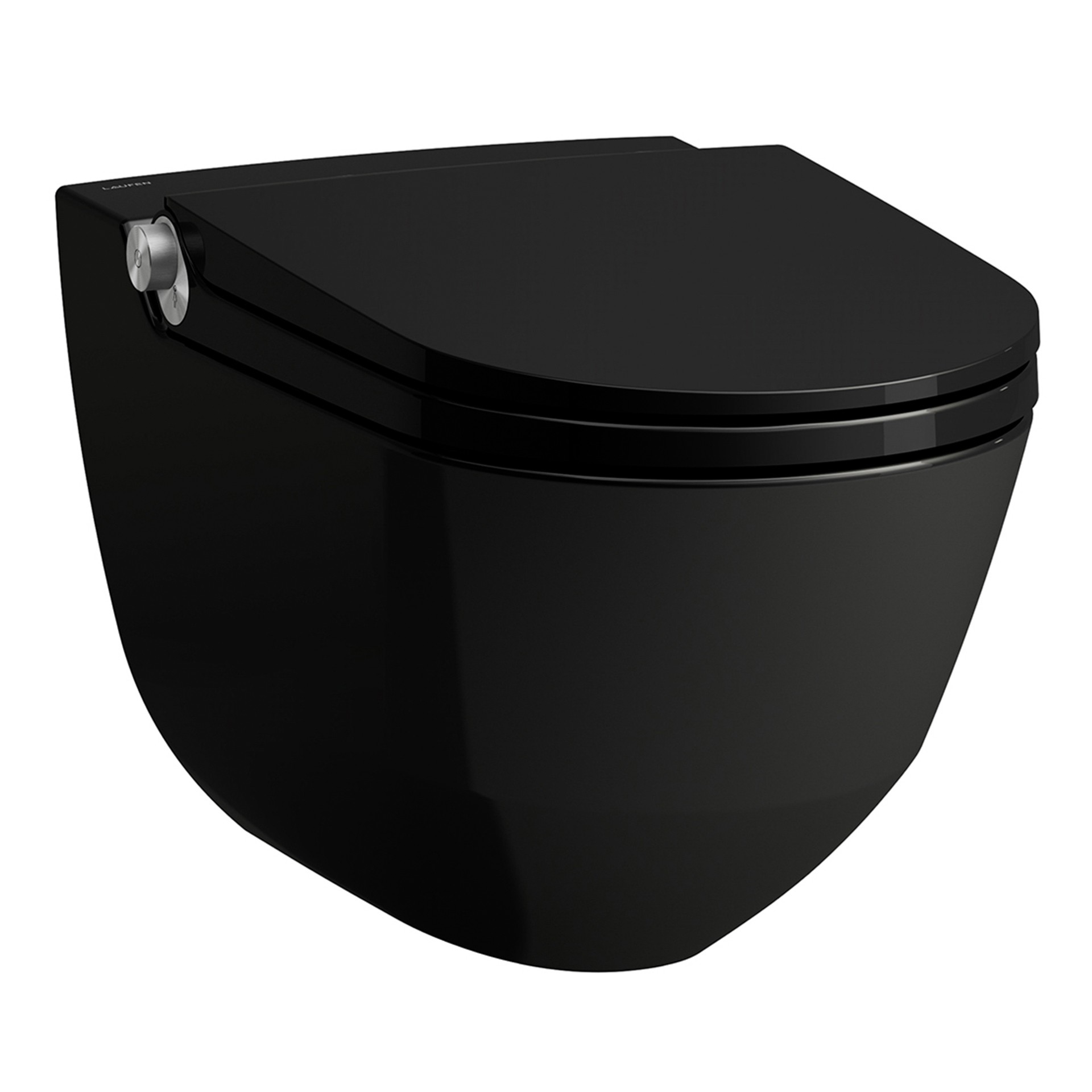 LAUFEN Cleanet Riva Dusch-WC, spülrandlos, wandhängend, Fernbedienung, WC-Sitz mit Deckel, H8206910200001