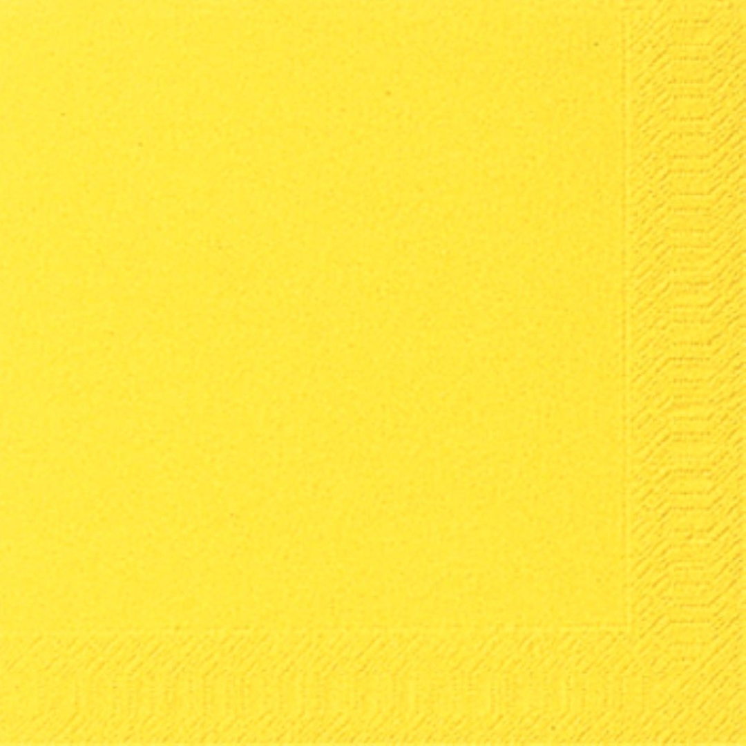 Serviette unifarben, 3-lagig