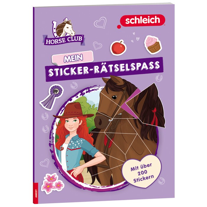 Schleich® Horse Club™ – Mein Sticker-Rätselspaß