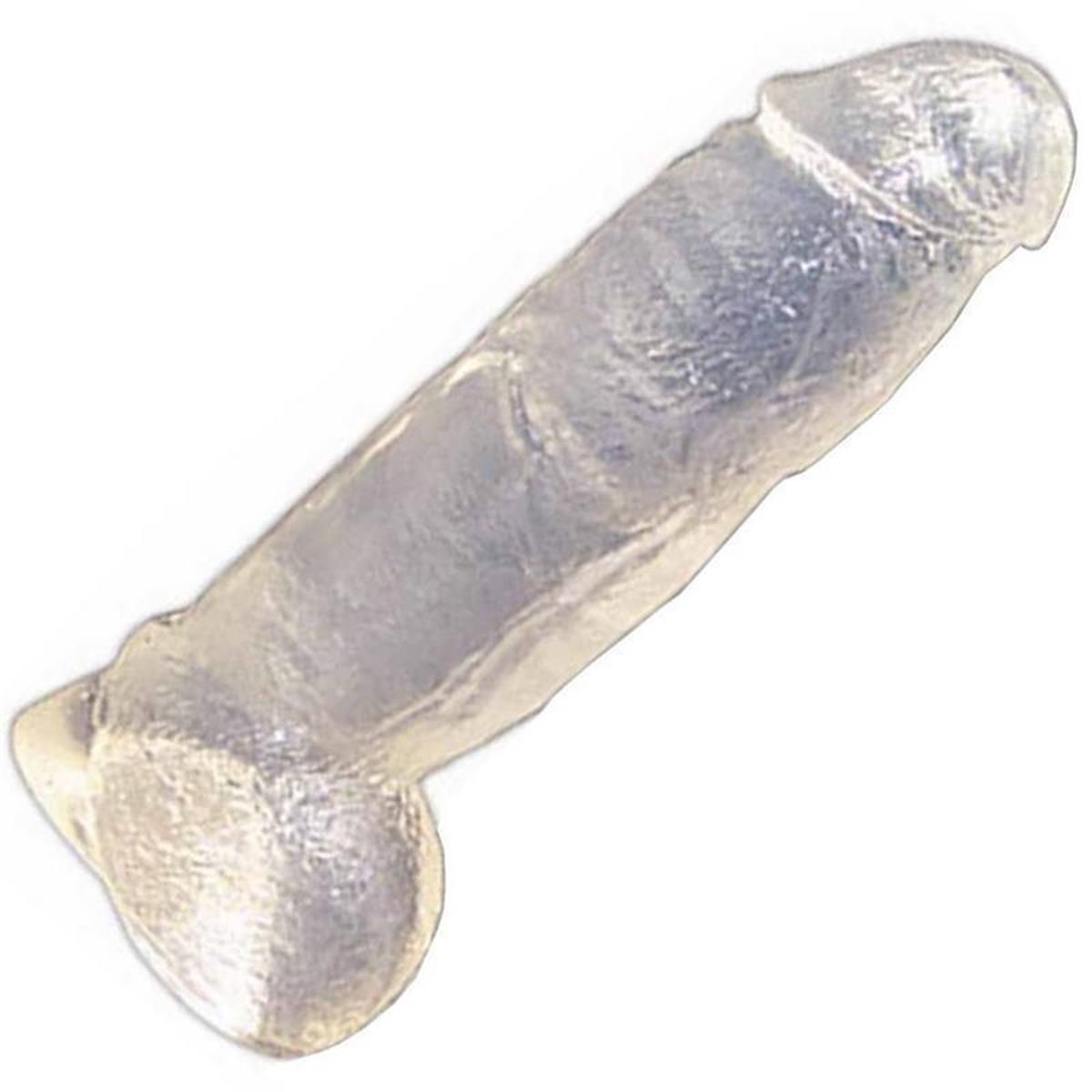 Naturdildo transparenter Dildo Big Dong  6 cm voller Lustgenuss