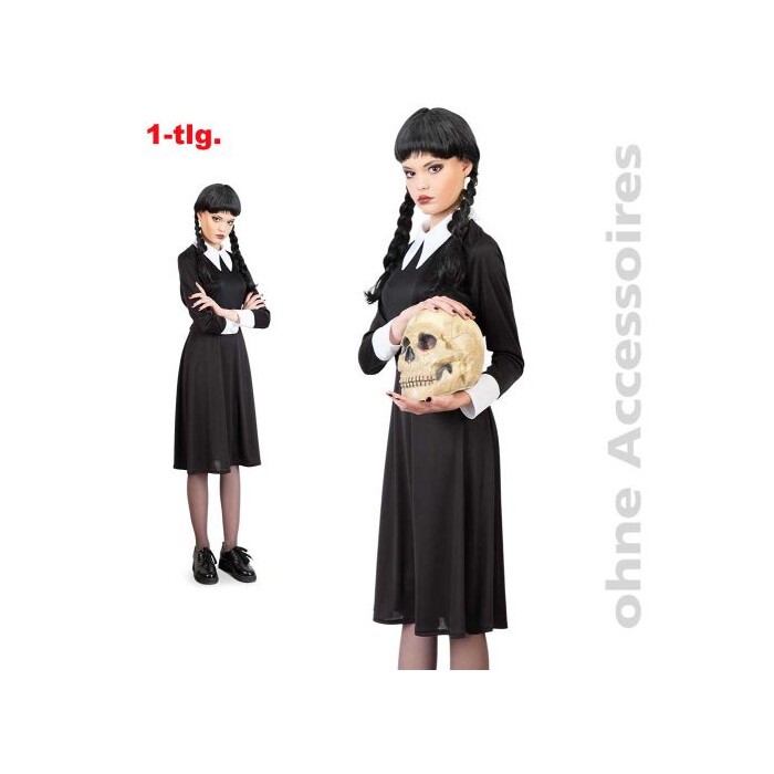 Kostüm Horror Wendy Gr 140 schwarz