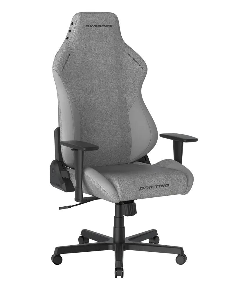 DXRacer Drifting Serie GC/XLDC23FBCFBB/G Gaming-Stuhl - Plus / XL - Stoff & Nubuk - grau