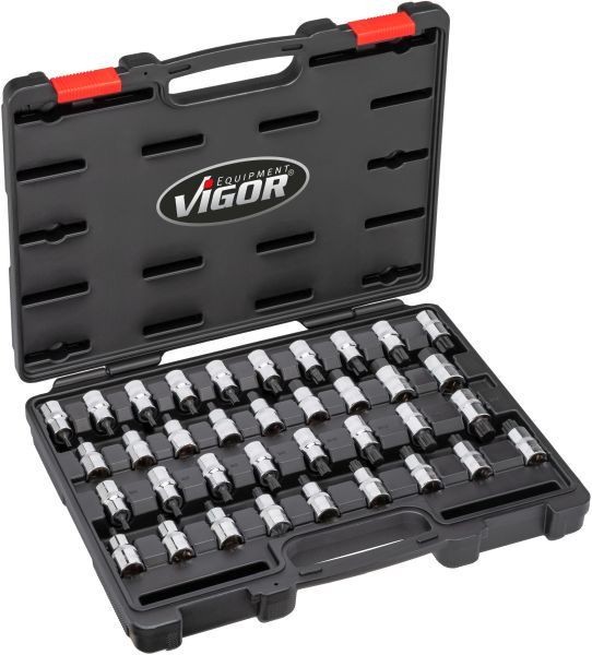 VIGOR V2496 Steckschlüsseleinsatz Adapter Volvo gerade für V4385