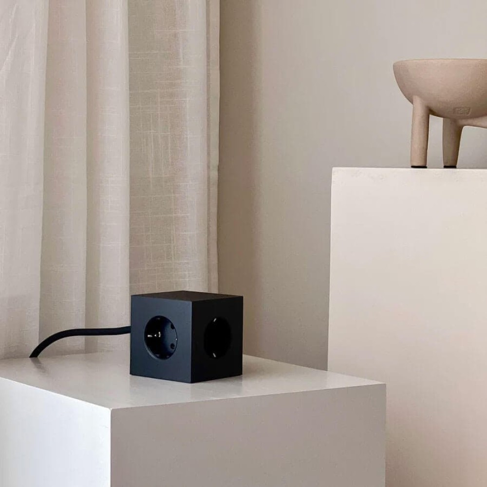 AVOLT Square 1 3er-Steckdose mit zwei USB-C Anschlüssen