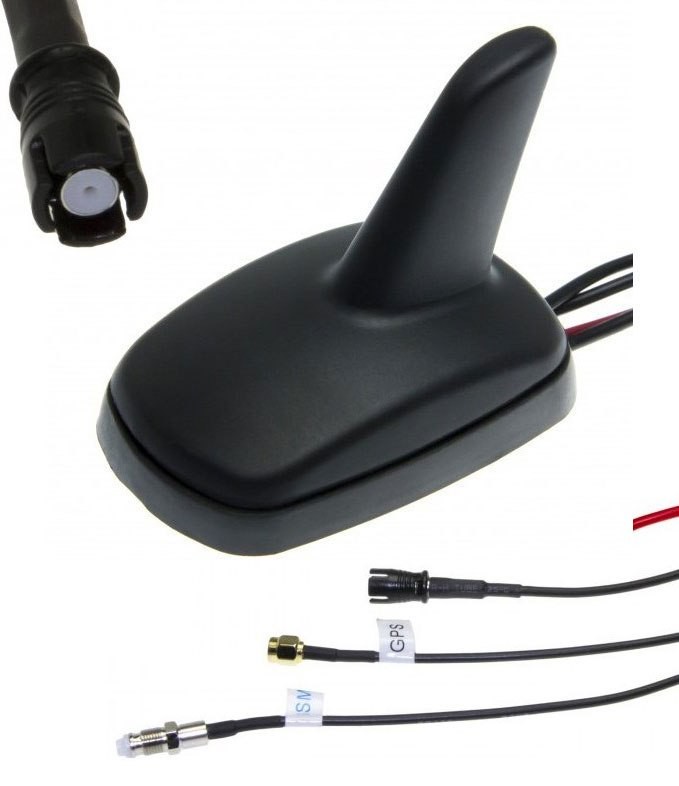 Premium Shark GPS GSM FM Antenne Verstärker Radio RAKU II 2 für viele Fahrzeuge
