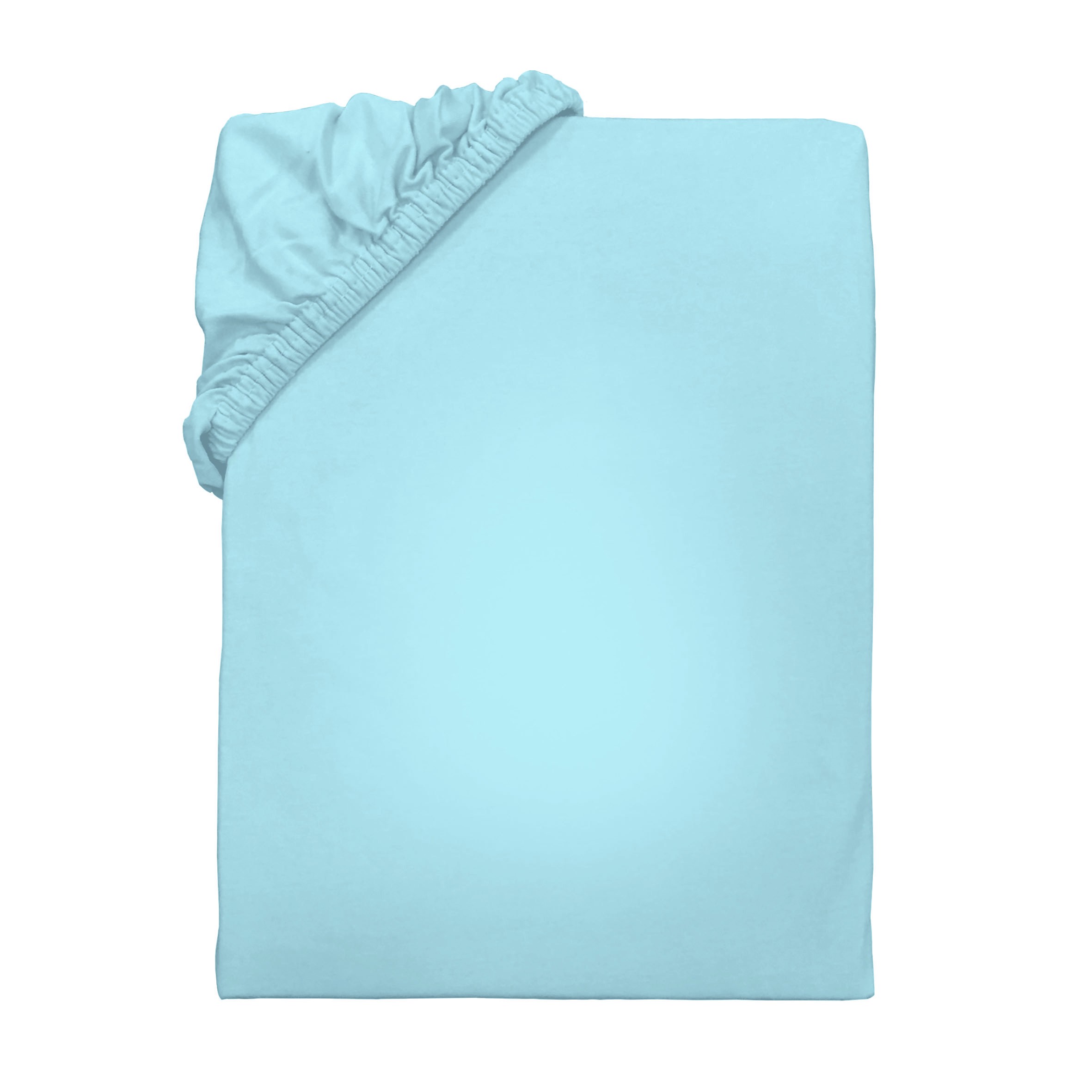 Babybest/Young Collection Spannbettlaken 'Hellblau' –  verschiedene Größen, Jersey