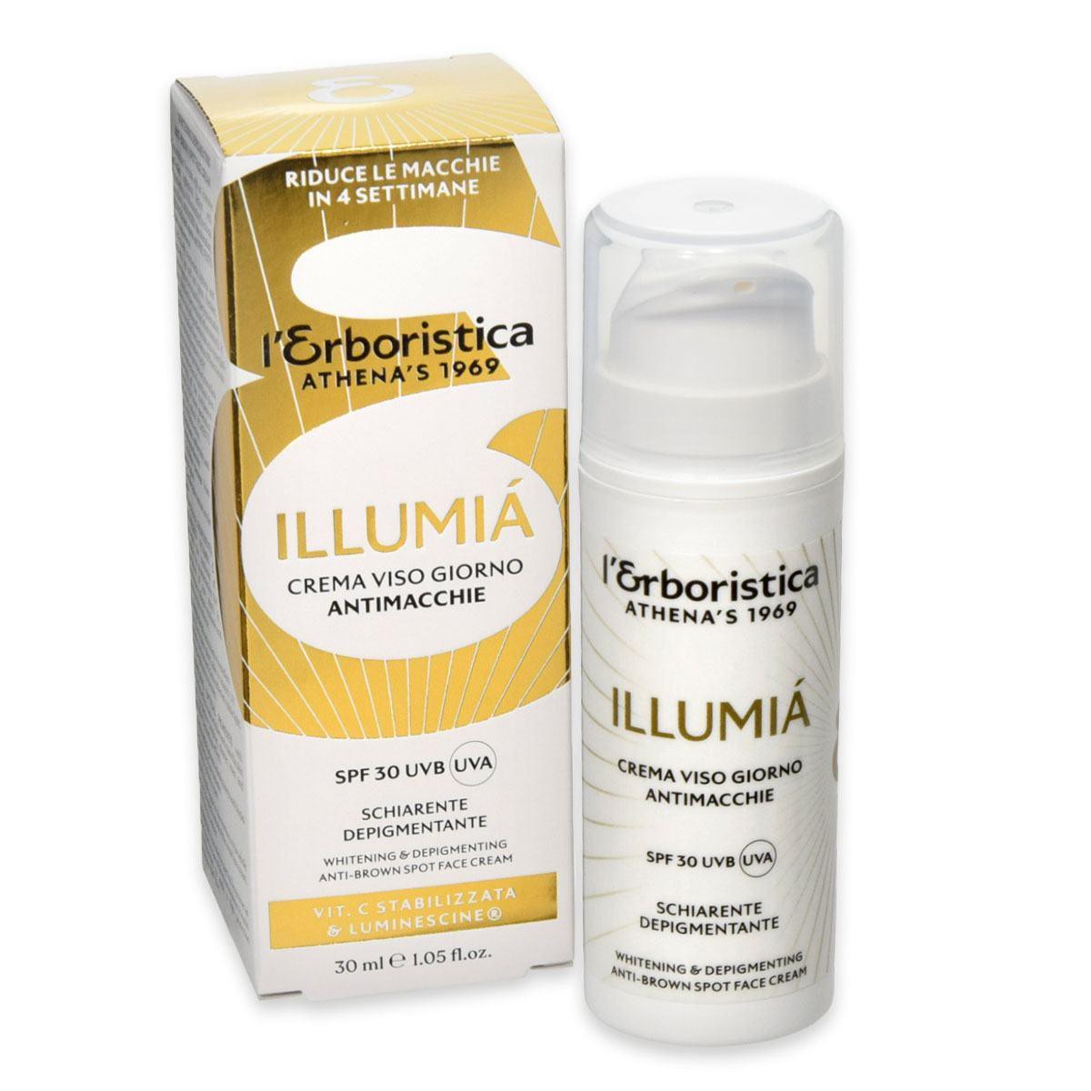 Illumia Gesichtscreme 30 ml Anti-Flecken-Depigmentierung SPF 30 UVB/Traube