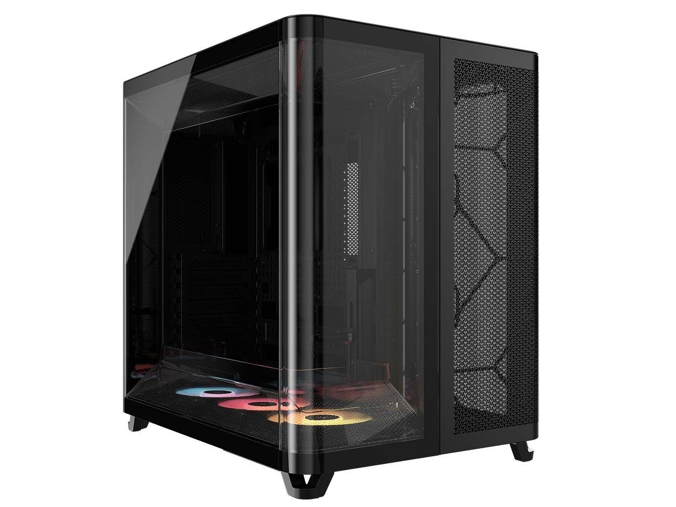 Corsair AIR 5400 RS-R ARGB Tempered Glass Black Mid-Tower Gaming PC Case - CC-9011318-WW
