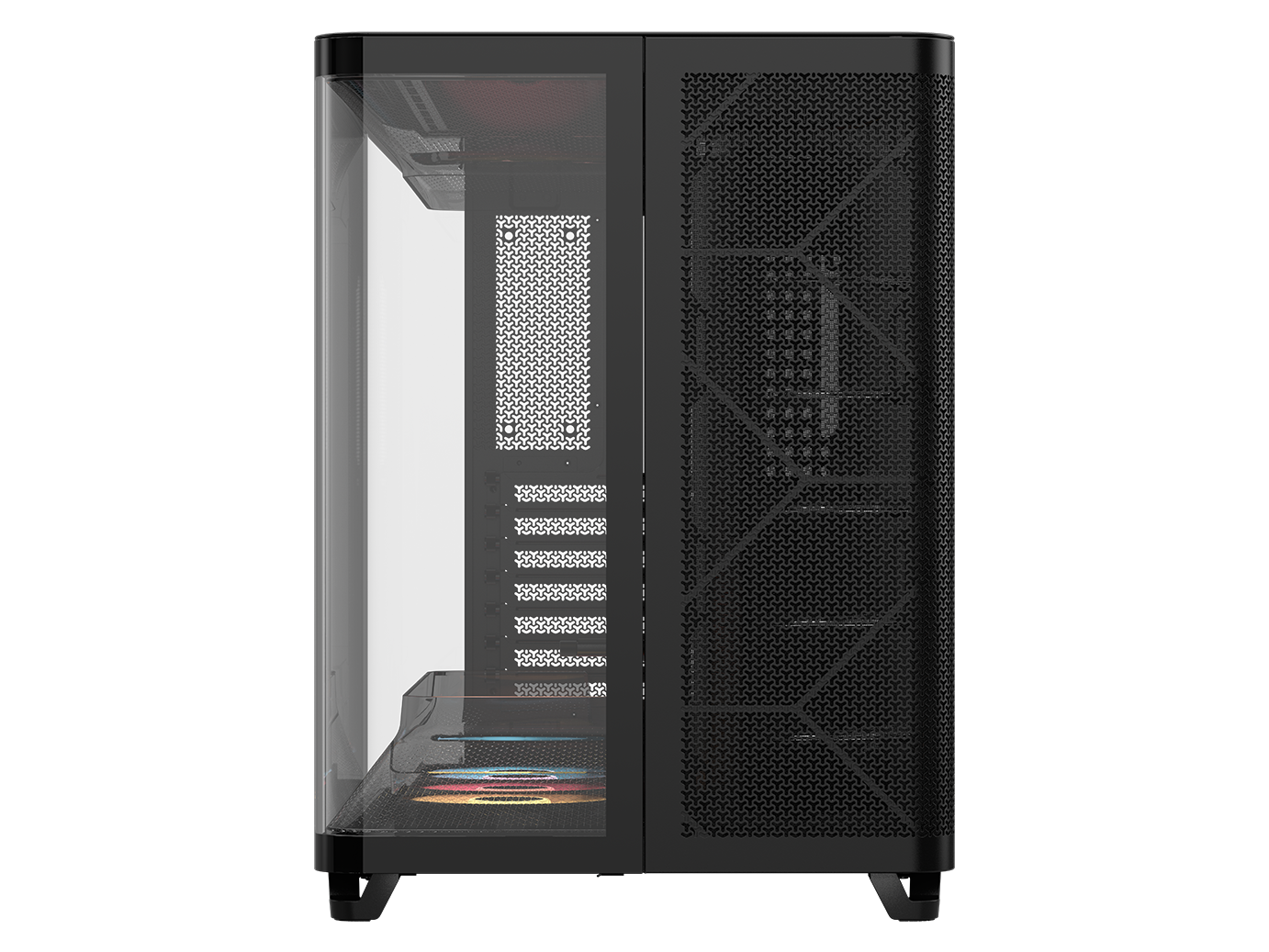 Corsair AIR 5400 RS-R ARGB Tempered Glass Black Mid-Tower Gaming PC Case - CC-9011318-WW