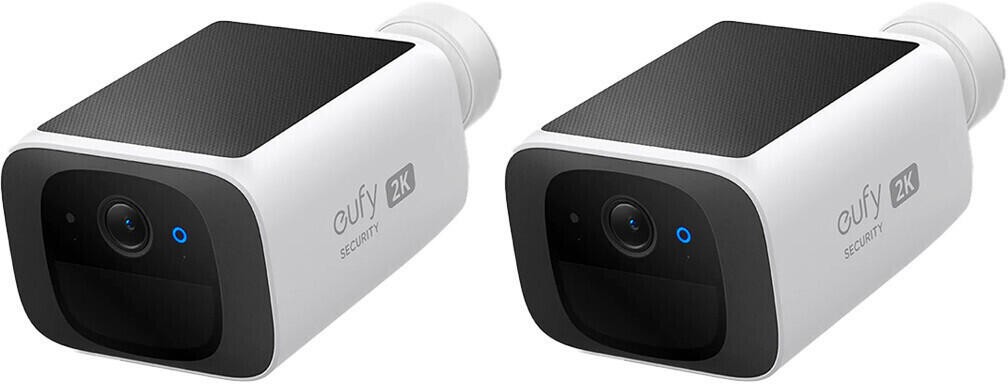 Eufy Security Überwachungskamera Außen S220 Solo 2-Pack, 2K