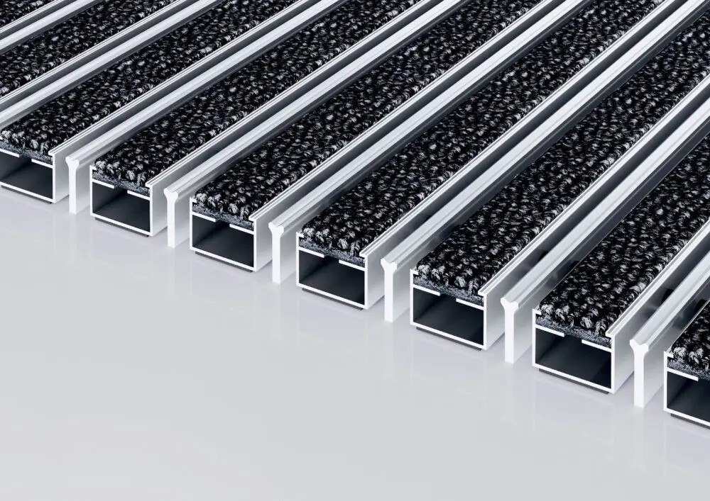 EMCO-Fußmatte 522 RK mit Winkelrahmen 200 x 100 cm 