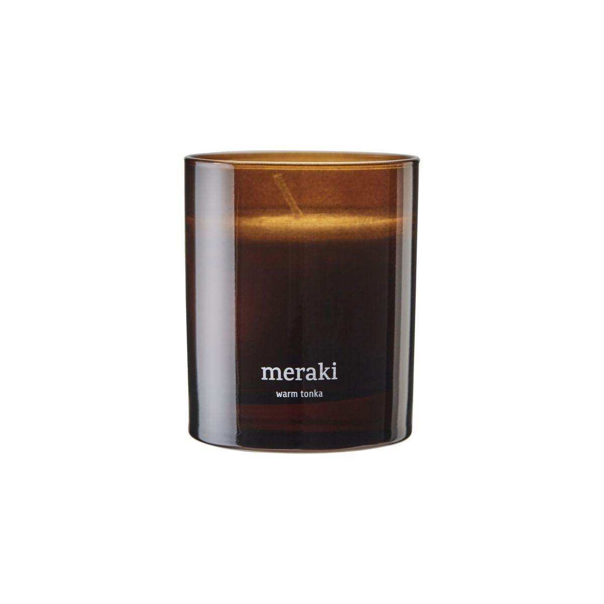 Meraki Duftkerze Warm Tonka medium