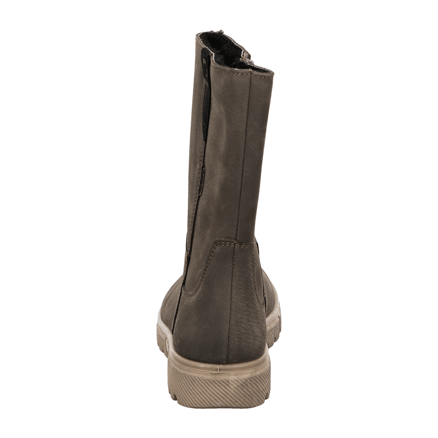 Ricosta Ria 8000802580 Timo (Grau) - Stiefel mit Futter - Kinderschuhe Gefütterte Kinderstiefel Gr. 18 - 42, Grau, leder (daino/wasserdicht), absatzhöhe: 15 mm für Kinder, braun, Gr. 40 EU