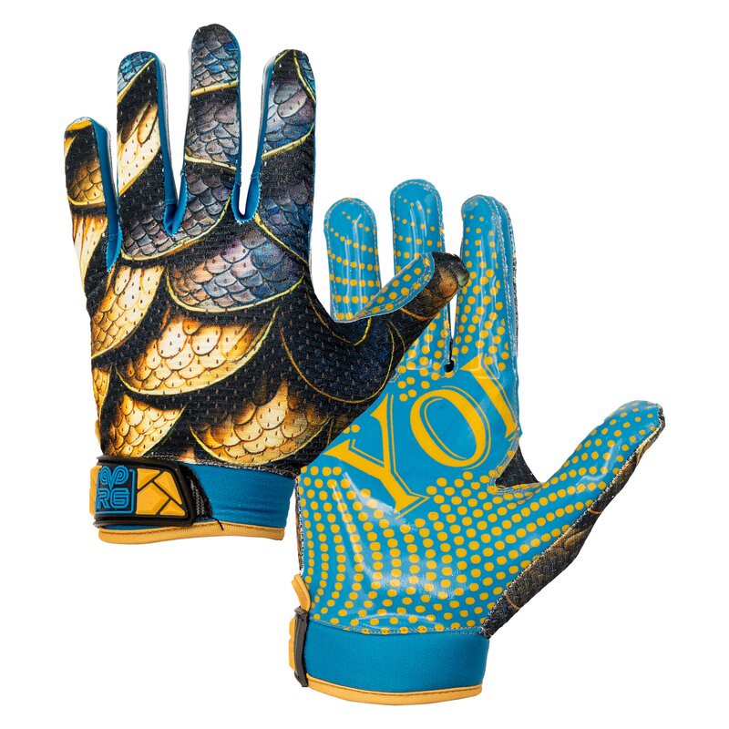 Rookie GOAT Limited Edition SnatchPro Receiver Handschuhe - YOLO Dragon Gr. M