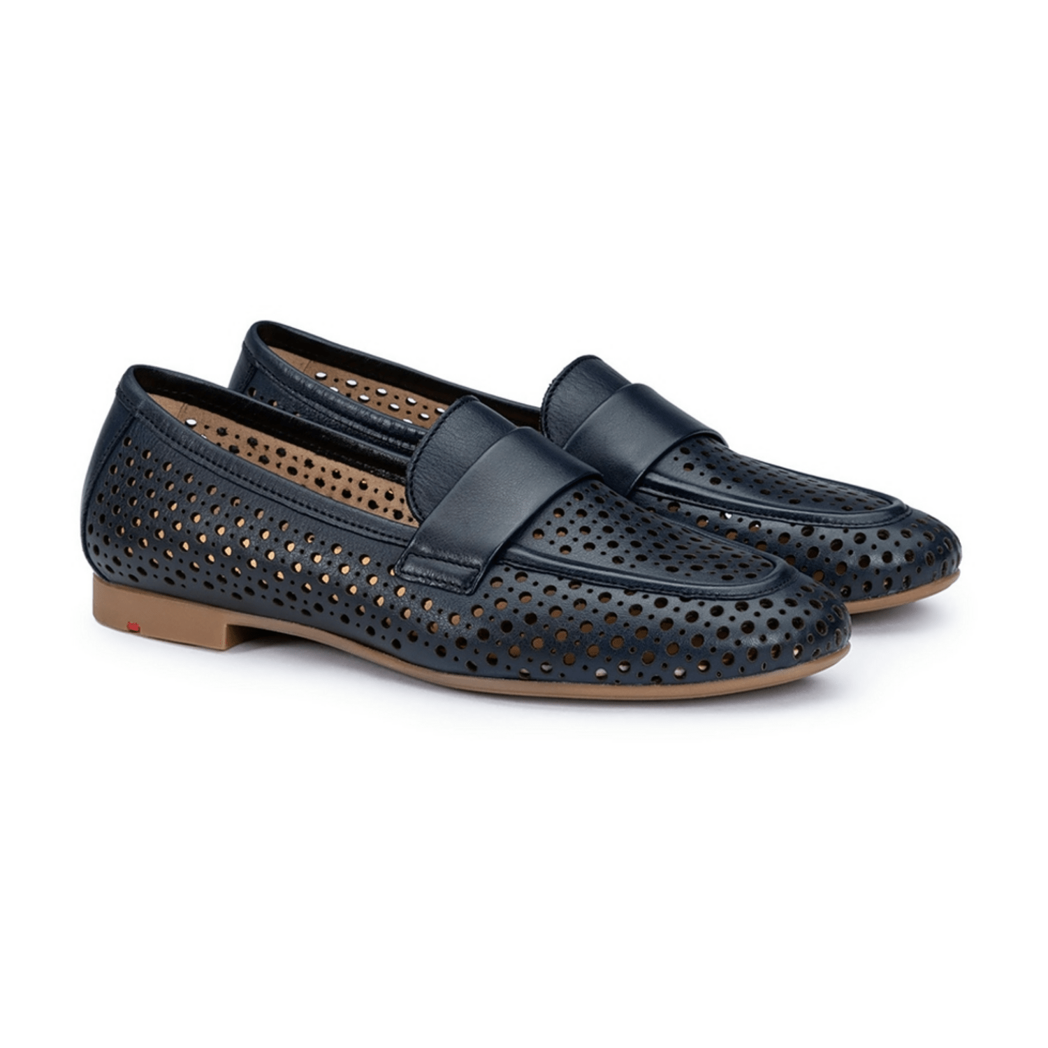 Lloyd Slipper für Damen, blau, Größe 41 EU / 7,5 UK