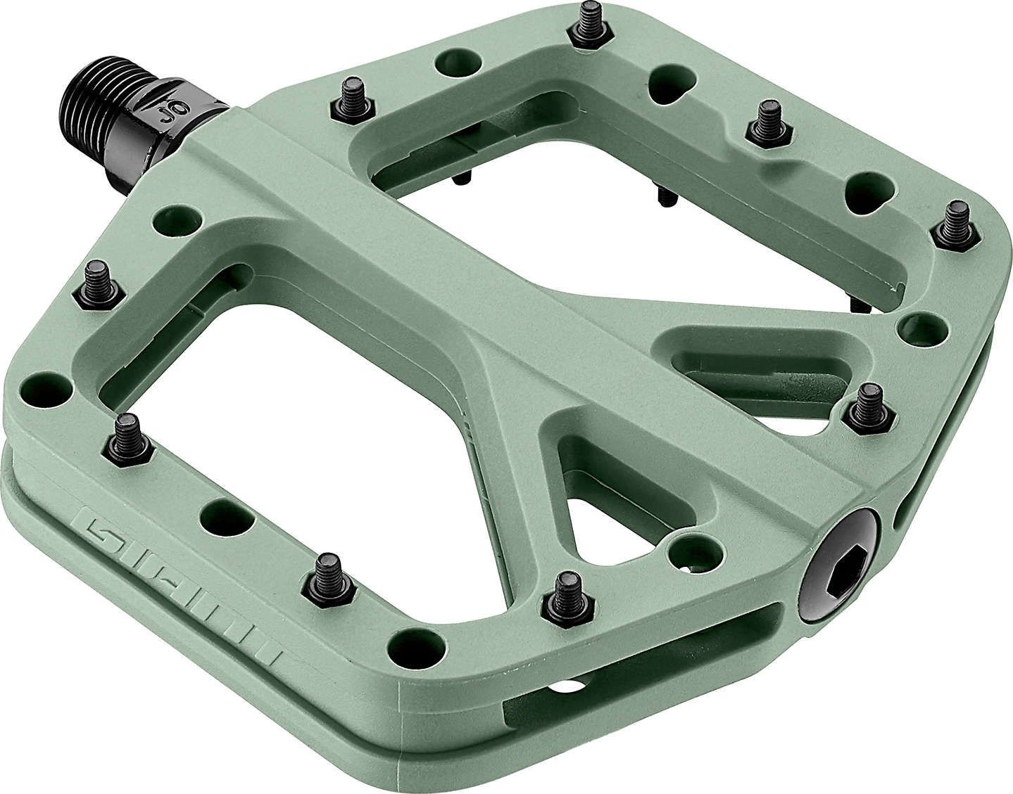 Giant Pinner Elite Flat Pedale - grün | uni
