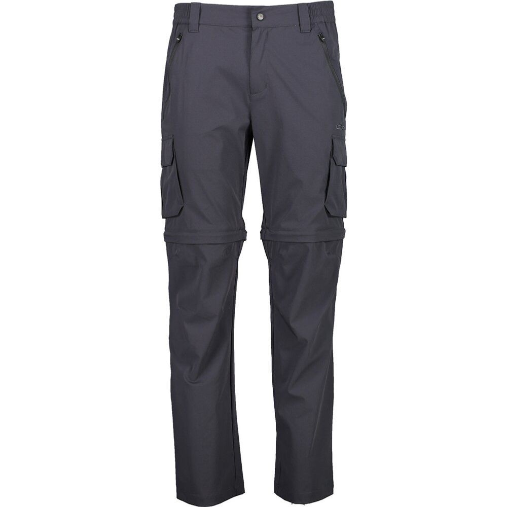 CMP Zip Off Herren Wanderhose antracite 58