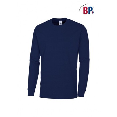 Langarmshirt für Sie & Ihn 1620 171 nachtblau, Größe XS