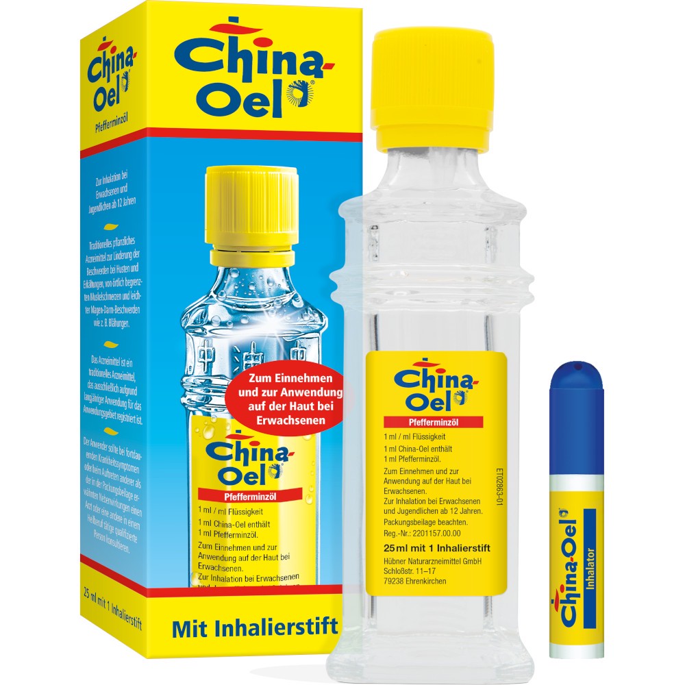 China-Öl + Inhalator 25 ml Ätherisches Öl