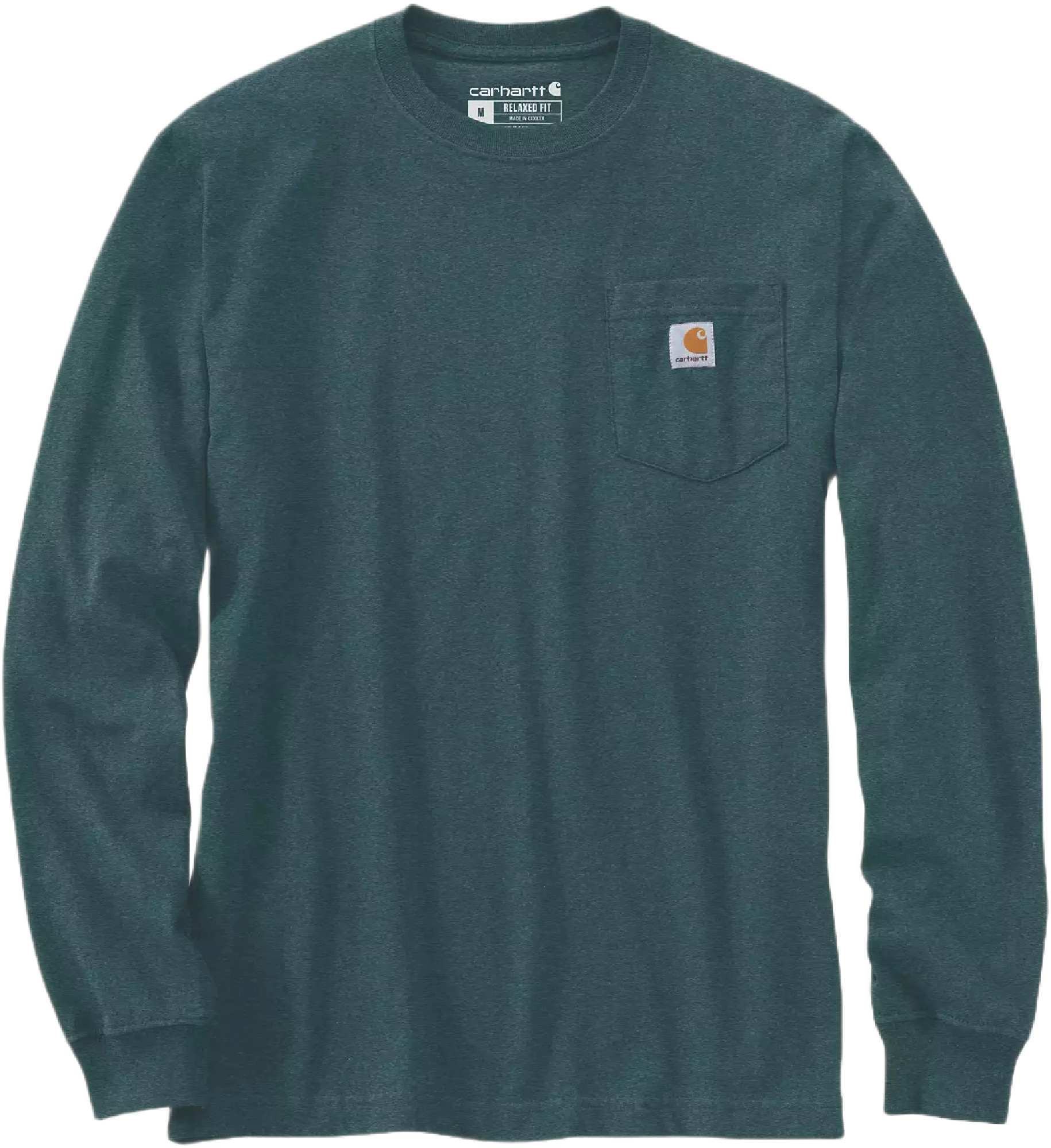 Carhartt Mountain Graphic Langarmshirt Lange mouw, groen, afmeting L voor man