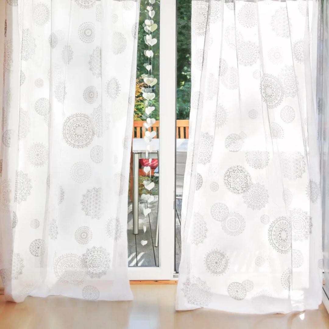 Gardine Mira Druck wei�