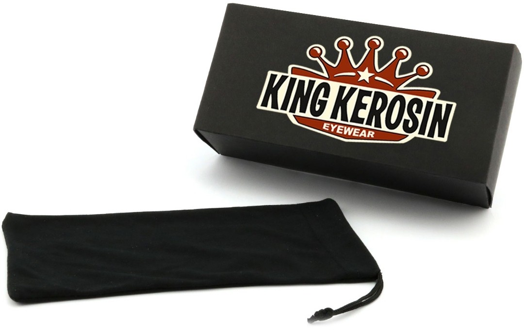 King Kerosin KK2240 Sonnenbrille, blau für Männer