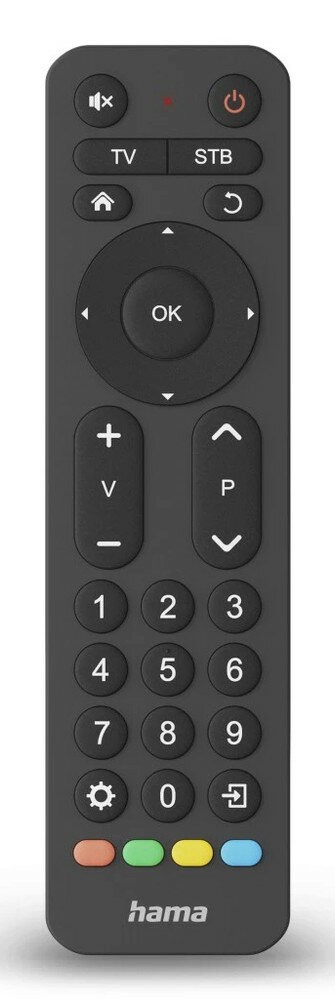 Hama 00221056 Fernbedienung IR Wireless TV Drucktasten