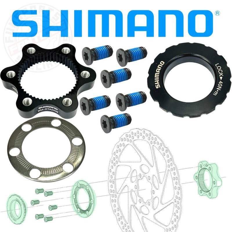 Shimano Bremsscheiben Adapter 6-Loch auf Centerlock SM-RTAD05