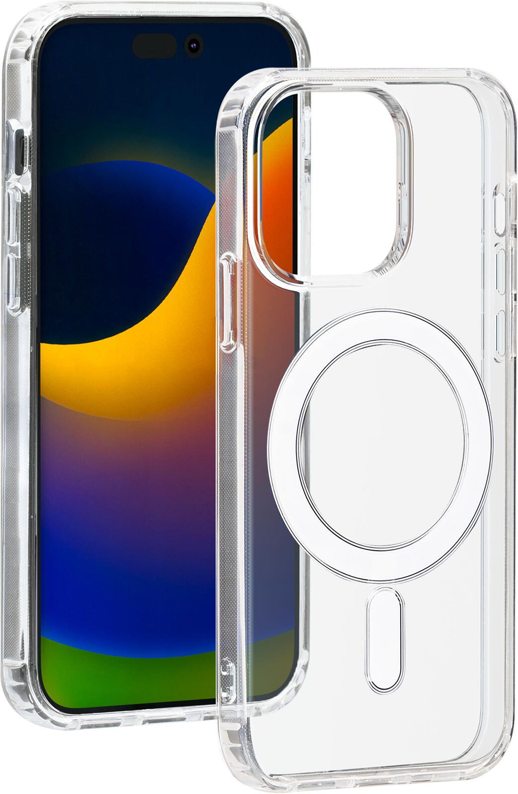 BigBen Handy-Cover MagSafe Case für iPhone 15 Pro Max transparent