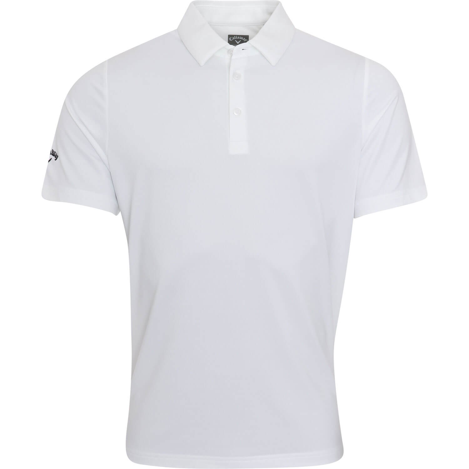 Callaway Swing Tech Solid polo shirt, kortærmet, hvid