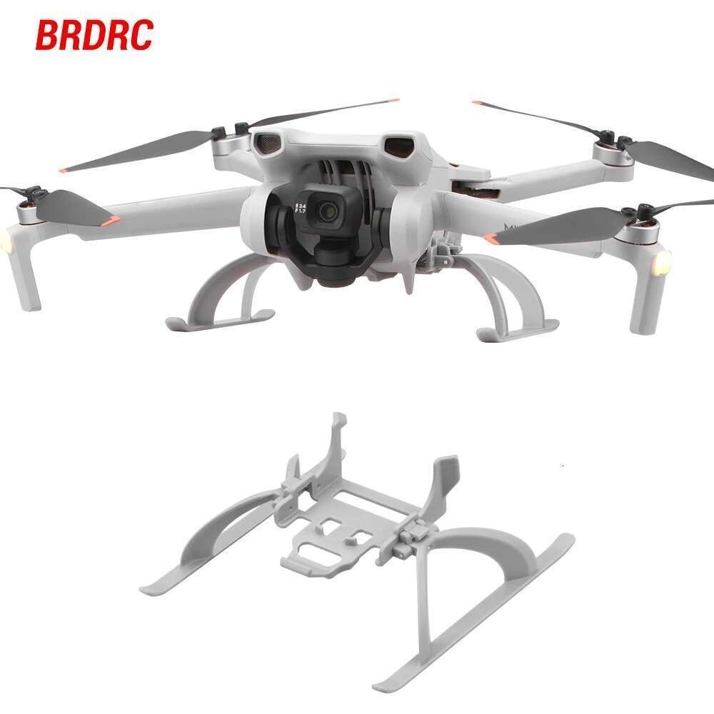 Gearits d'atterrissage pour DJI Mini 3/3 Pro Drone Extension pliable Extensions de la jambe à hauteur de rejet rapide Protector