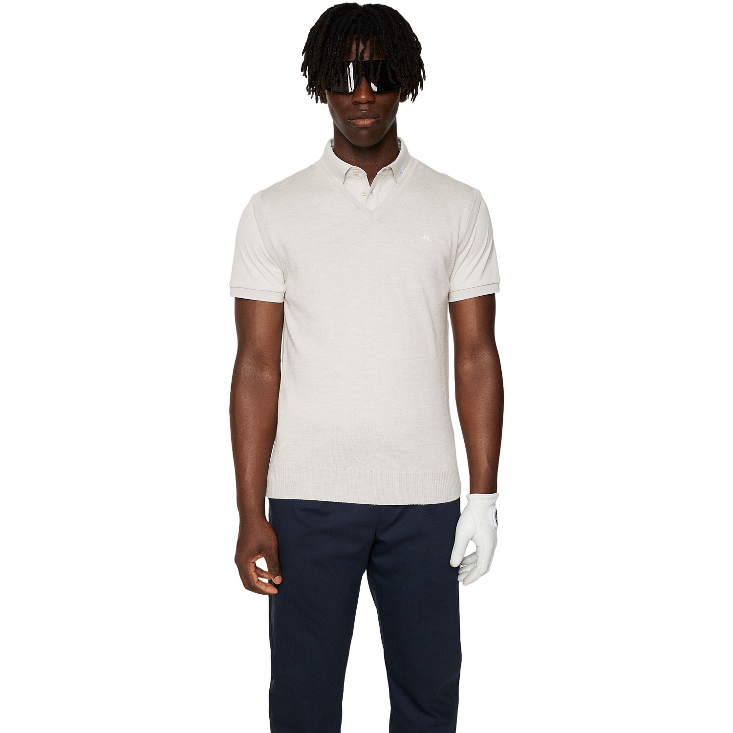J. LINDEBERG Pullunder Liam, taupe