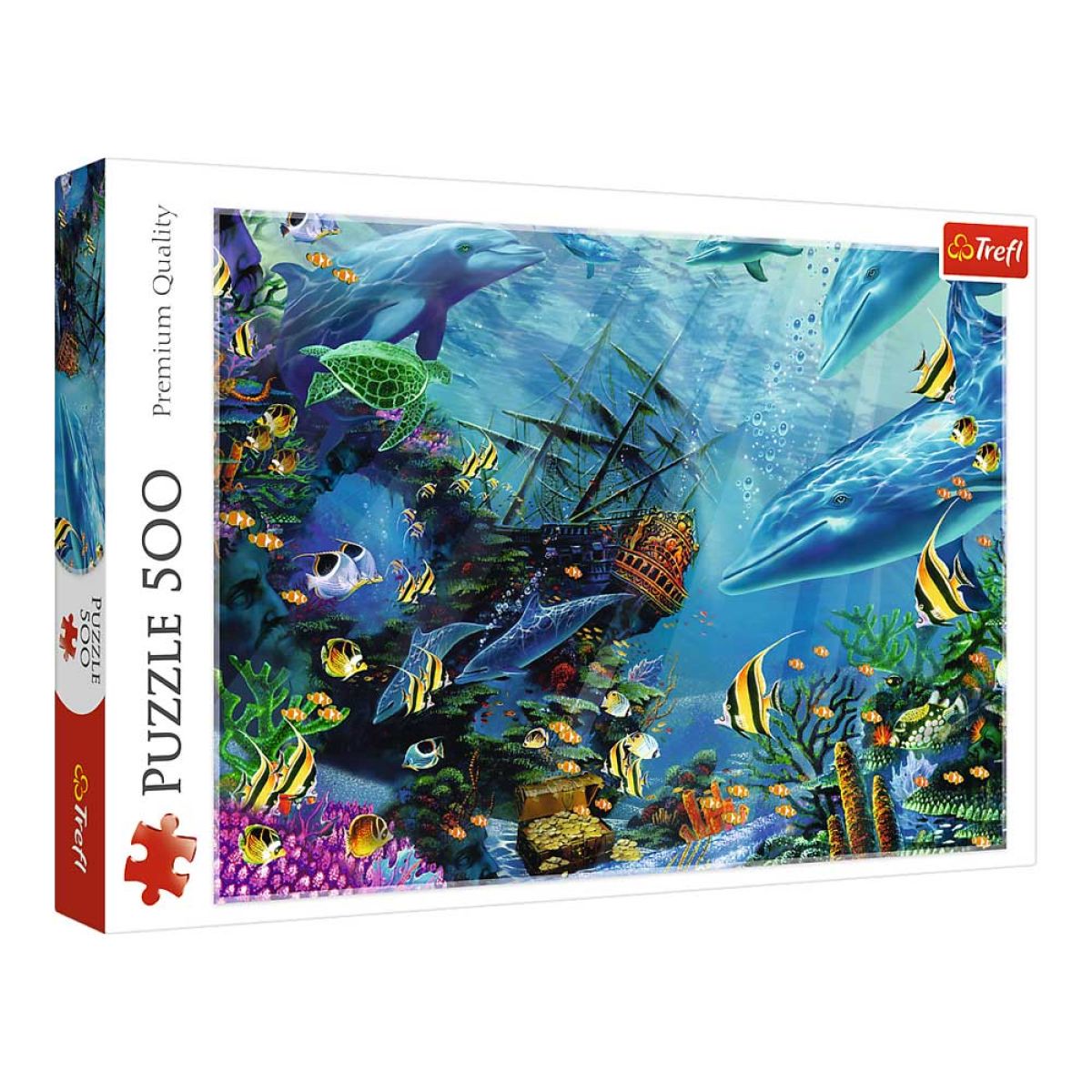 Premium Puzzle 500 Teile - Verborgene Unterwasserwelt