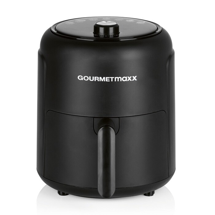 GOURMETMAXX Heißluft-Fritteuse 2,3 Liter schwarz