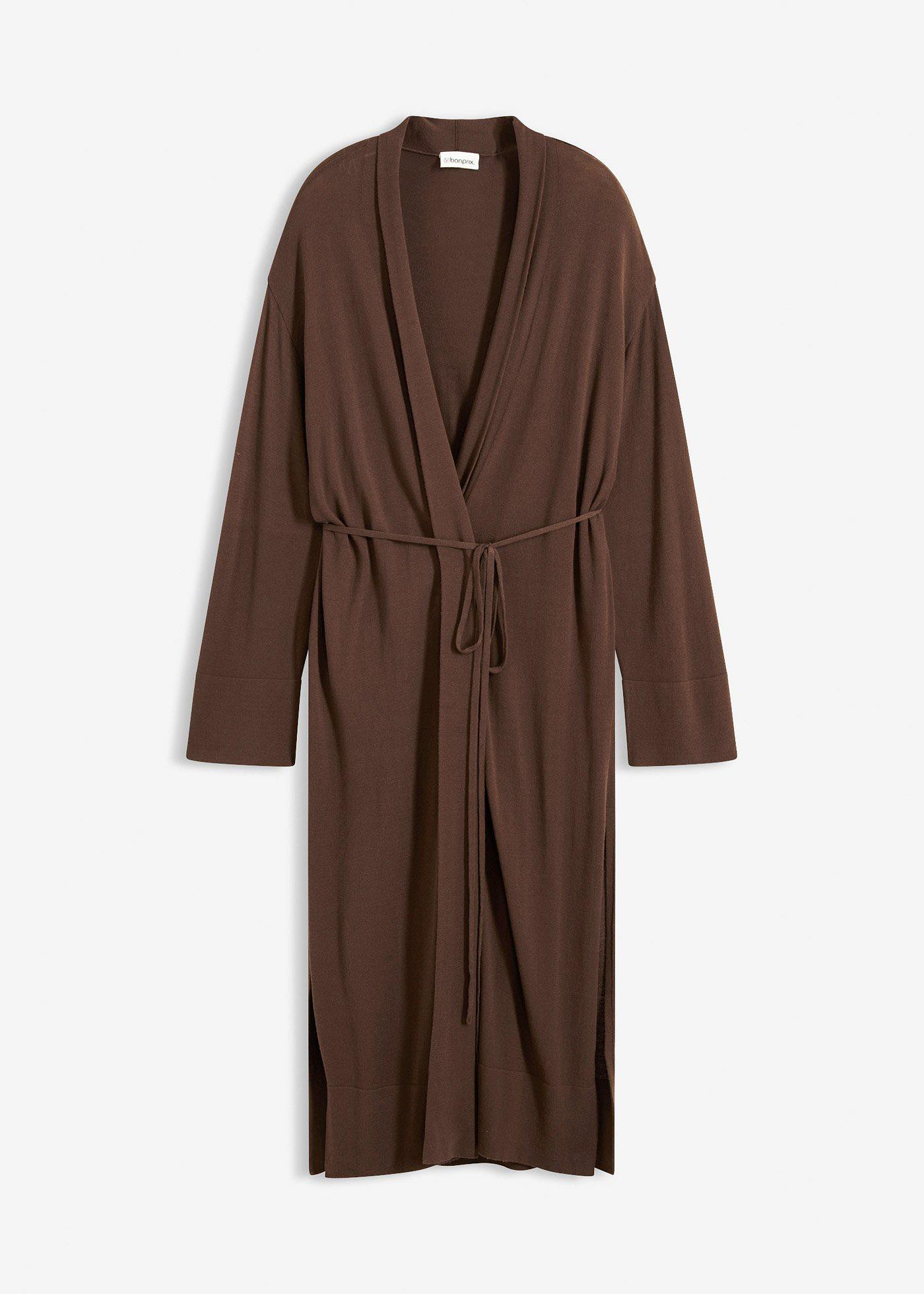 Strickmantel aus softem Viskose-Mix