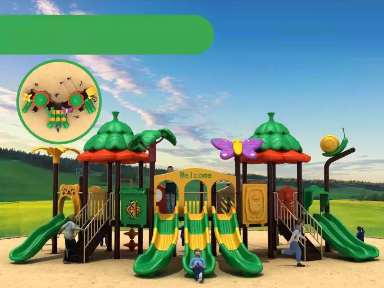 Kinder Spielplatz Spiel Gerät Haus Anlage Maßfertigung Spielülätze Neu