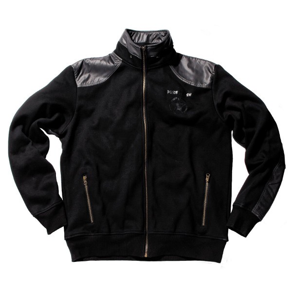 Sweatshirt Jacke mit Aufdruck hinten