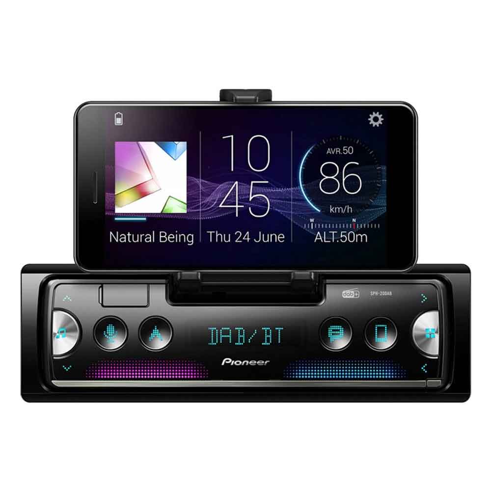Pioneer SPH-20DAB 1DIN Autoradio mit RDS und DAB+