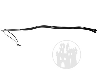 PVC-Peitsche mit Metallgriff
