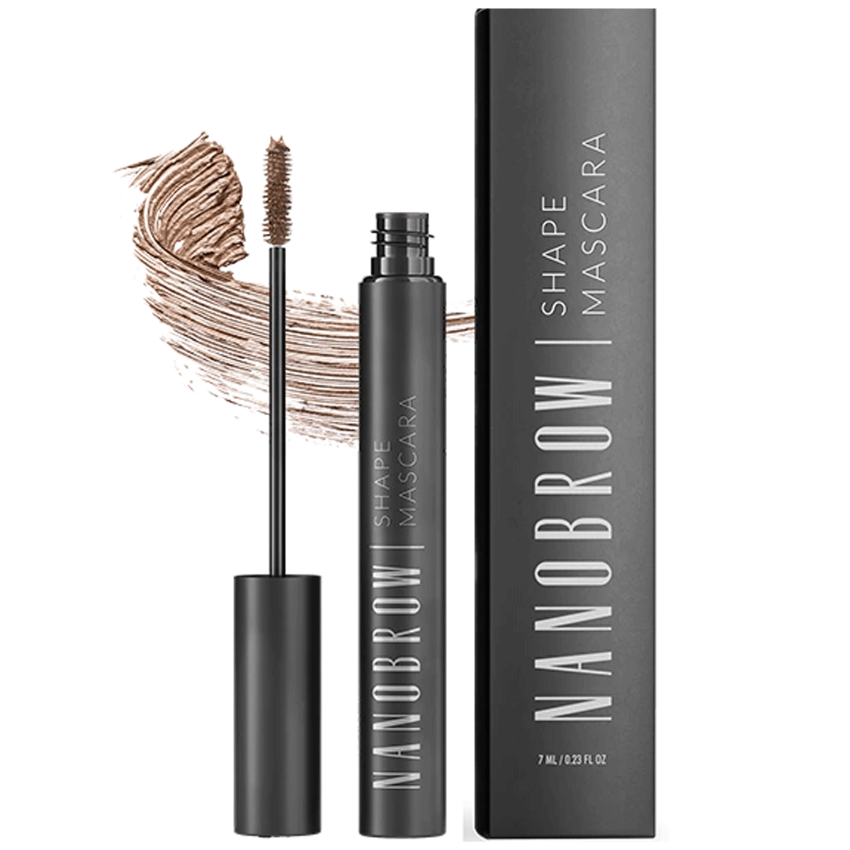 NanoBrow - Shape Mascara - Brown - 7 ml