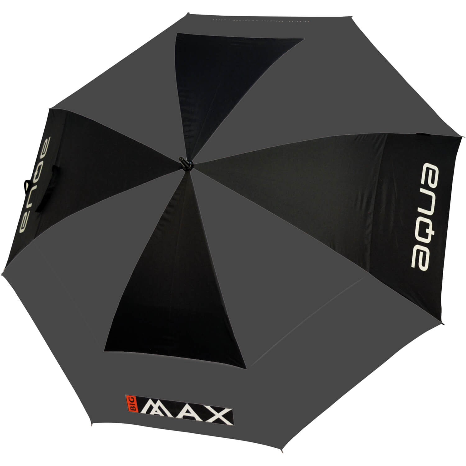 BIG MAX Aqua UV XL golfparaplu, zwart/grijs