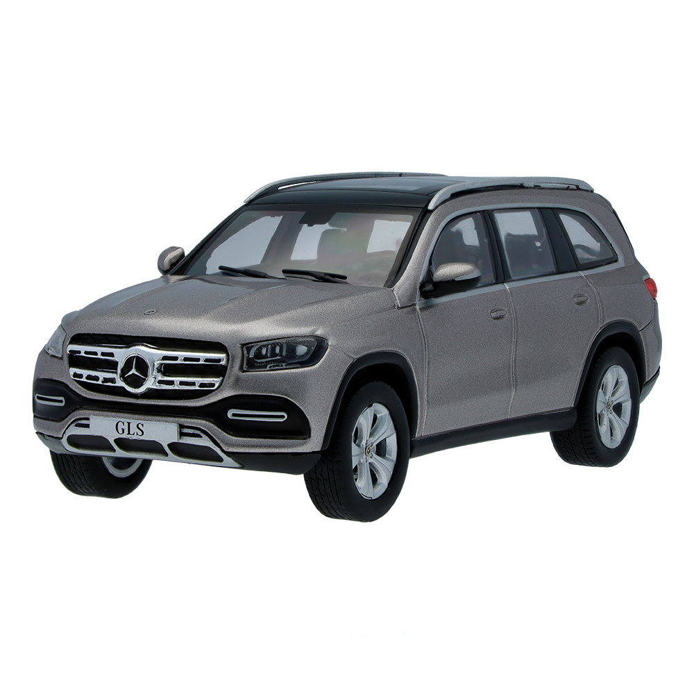 Mercedes-Benz Kollektion GLS SUV X167 Modellauto, mojavesilber, 1:43