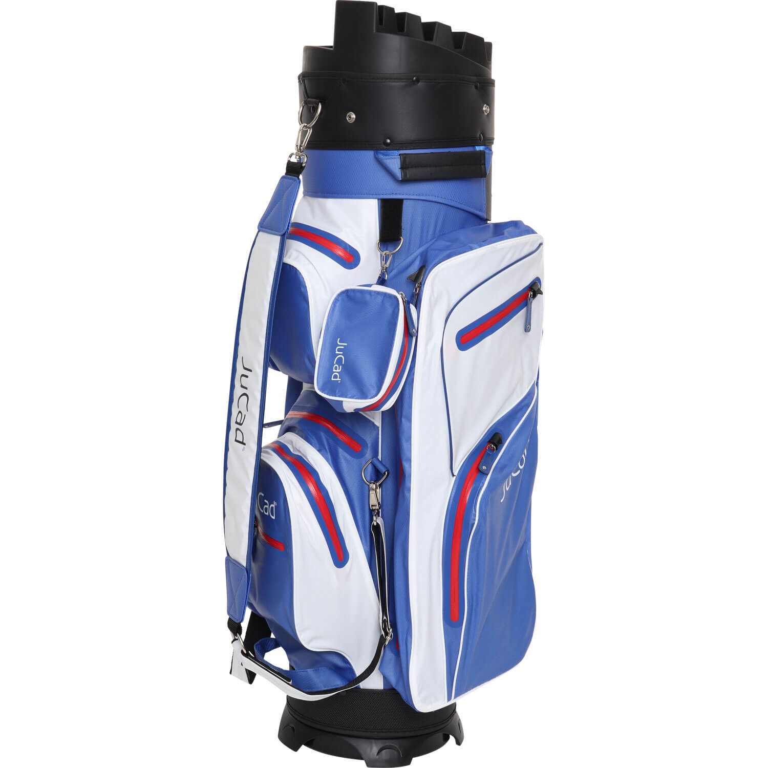 JuCad Cartbag Manager Dry, blau/weiß/rot