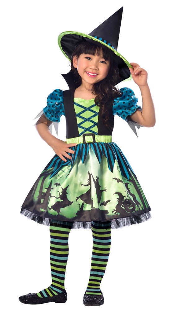 Hexe Lulu Kinder Kostüm