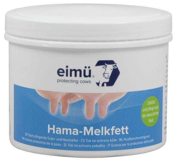 Eimü Hama Melkfett 500ml, mit Hamamelis, zur Euterpflege bei Rinder...