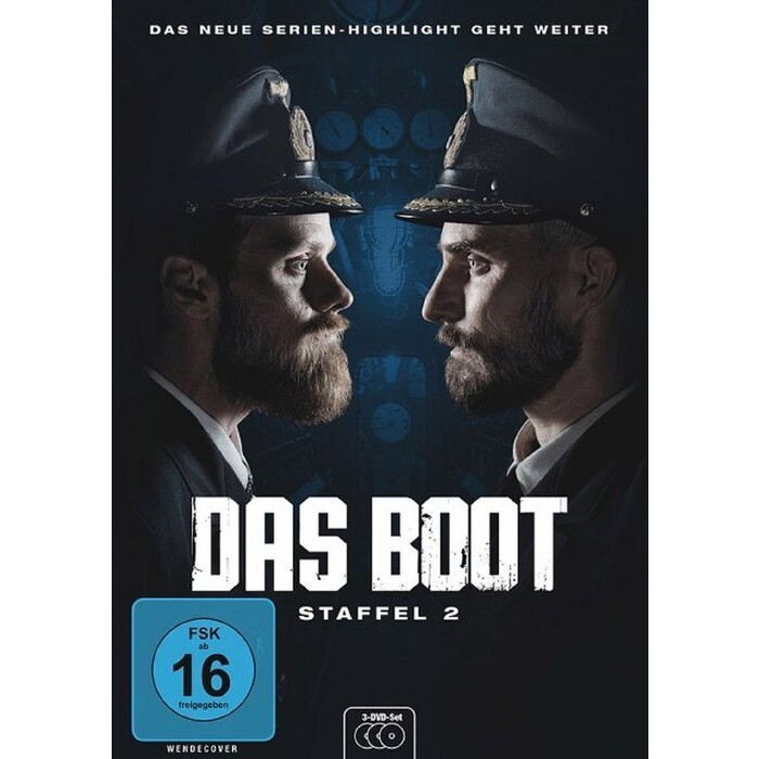 Das Boot. Staffel.2, 3 DVD - DVD