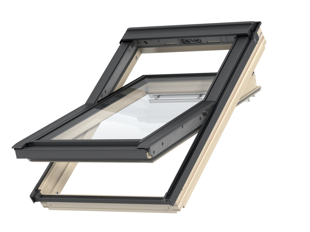 VELUX Holz Dachfenster - zweifach Verglasung und Eindeckrahmen