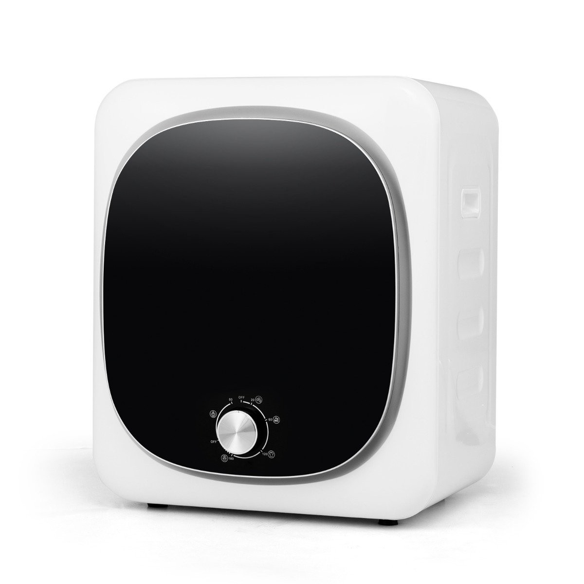 Mini Wäschetrockner 5KG mit 5 Programme bis zu 69℃ Ablufttrockner Trockner 800W